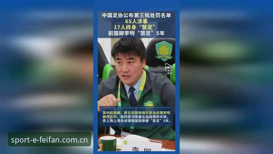 非凡体育使用技巧 中国足协第三批禁足名单出炉,17人终身禁足引发行业震荡